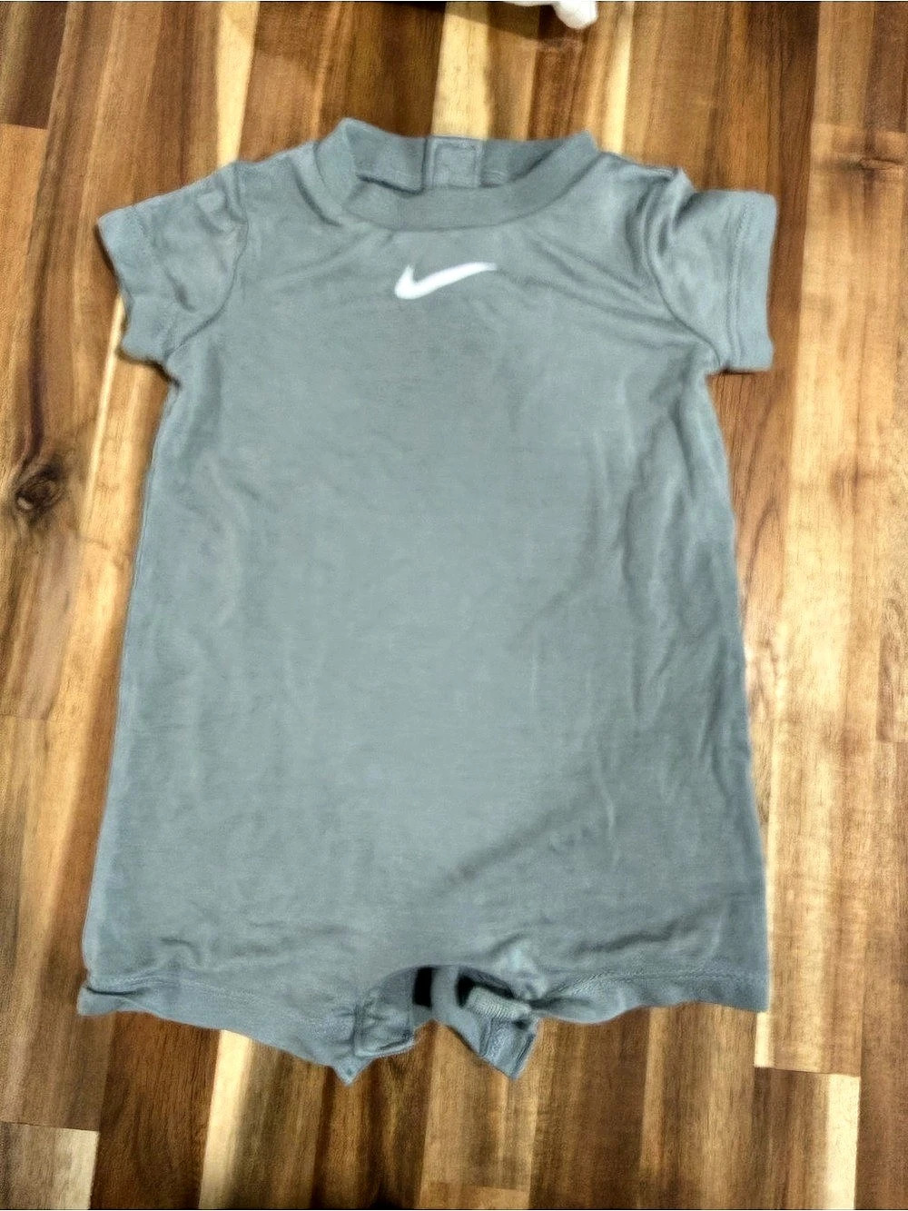 Nike Baby Romper Gray 3M Like New